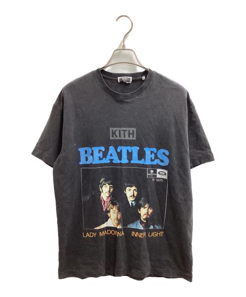 KITH（キス）KITH (キス) THE BEATLES (ビートルズ) Inner Light Vintage Tee　/　KHM031225 ブラック サイズ:ＸＳの古着・服飾アイテム