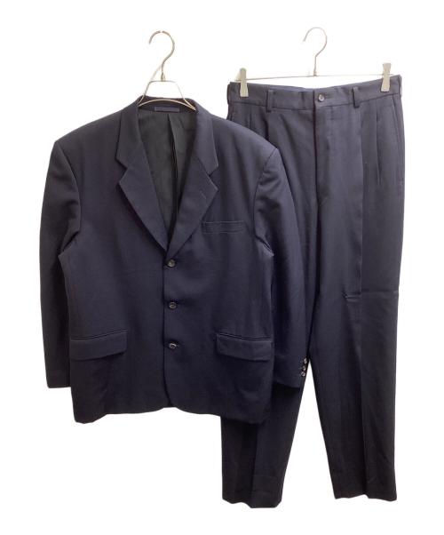 COMME des GARCONS HOMME（コムデギャルソン オム）COMME des GARCONS HOMME (コムデギャルソン オム) 3Bセットアップスーツ ネイビー サイズ:Mの古着・服飾アイテム