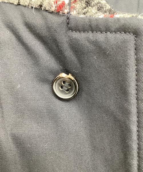 COMME des GARCONS HOMME（コムデギャルソン オム）COMME des GARCONS HOMME (コムデギャルソン オム) ツイード裏地3Bジャケット ネイビー サイズ:Lの古着・服飾アイテム