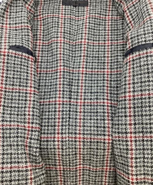 COMME des GARCONS HOMME（コムデギャルソン オム）COMME des GARCONS HOMME (コムデギャルソン オム) ツイード裏地3Bジャケット ネイビー サイズ:Lの古着・服飾アイテム