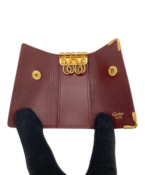 Cartier（カルティエ）Cartier (カルティエ) 4連キーケース ブラウンの古着・服飾アイテム
