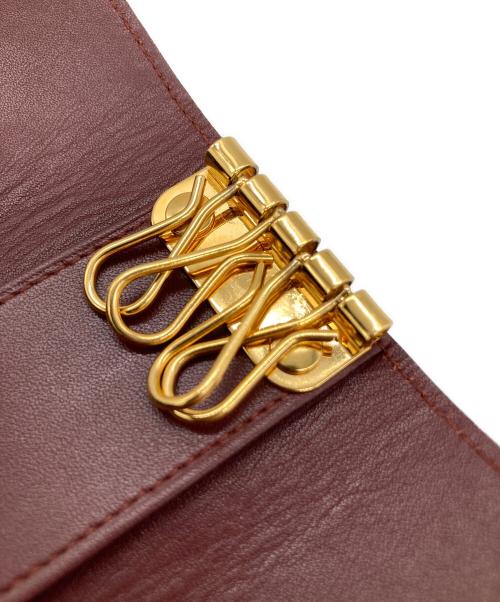 Cartier（カルティエ）Cartier (カルティエ) 4連キーケース ブラウンの古着・服飾アイテム