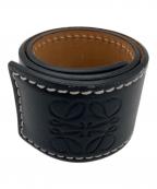 LOEWEロエベ）の古着「SMALL SLAP BRACELET / スモールスラップブレスレット」｜ブラック