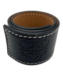 LOEWE（ロエベ）の古着「SMALL SLAP BRACELET / スモールスラップブレスレット」｜ブラック
