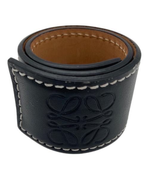 LOEWE（ロエベ）LOEWE (ロエベ) SMALL SLAP BRACELET / スモールスラップブレスレット ブラックの古着・服飾アイテム
