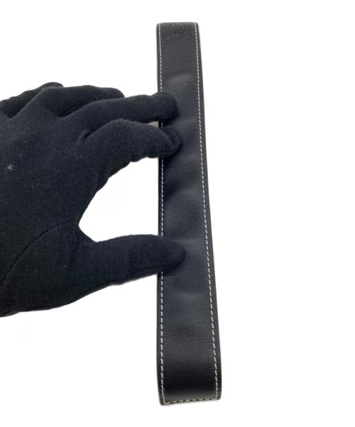 LOEWE（ロエベ）LOEWE (ロエベ) SMALL SLAP BRACELET / スモールスラップブレスレット ブラックの古着・服飾アイテム