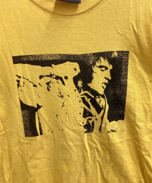 Hysteric Glamour（ヒステリックグラマー）Hysteric Glamour (ヒステリックグラマー) プリントTシャツ / エルヴィス・プレスリー イエロー サイズ:Sの古着・服飾アイテム