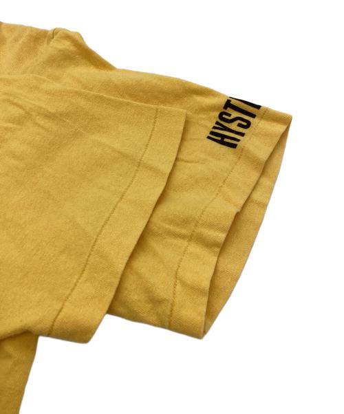 Hysteric Glamour（ヒステリックグラマー）Hysteric Glamour (ヒステリックグラマー) プリントTシャツ / エルヴィス・プレスリー イエロー サイズ:Sの古着・服飾アイテム