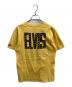 Hysteric Glamour (ヒステリックグラマー) プリントTシャツ / エルヴィス・プレスリー イエロー サイズ:S：6000円