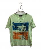 Andy Warhol by HYSTERIC GLAMOURアンディーウォーホルバイヒステリックグラマー）の古着「プリントTシャツ / 0403CT04」｜グリーン