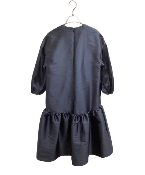 Demi-Luxe Beams（デミルクス ビームス）Demi-Luxe BEAMS (デミルクス ビームス) ペプラムワンピース / 64-26-2481-002 ネイビー サイズ:36の古着・服飾アイテム