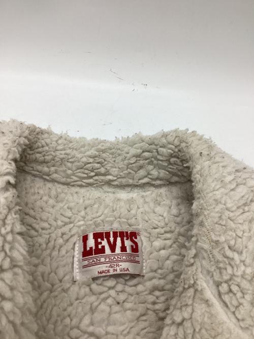 LEVI'S（リーバイス）LEVI'S (リーバイス) DENIM BOA JACKET / 70608-0216 ブルー サイズ:42Rの古着・服飾アイテム