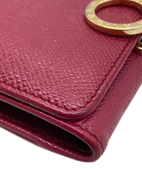 BVLGARI（ブルガリ）BVLGARI (ブルガリ) 3つ折り財布 ピンクの古着・服飾アイテム