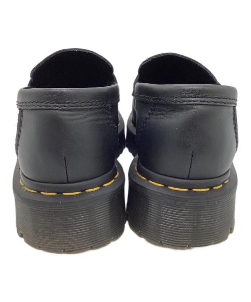 Dr.Martens（ドクターマーチン）Dr.Martens (ドクターマーチン) スクエアトゥペントンローファー ブラック サイズ:UK3/USL5の古着・服飾アイテム