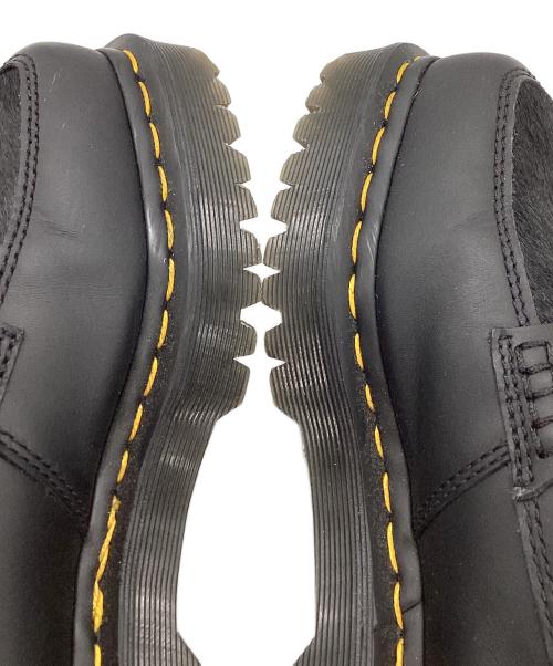 Dr.Martens（ドクターマーチン）Dr.Martens (ドクターマーチン) スクエアトゥペントンローファー ブラック サイズ:UK3/USL5の古着・服飾アイテム