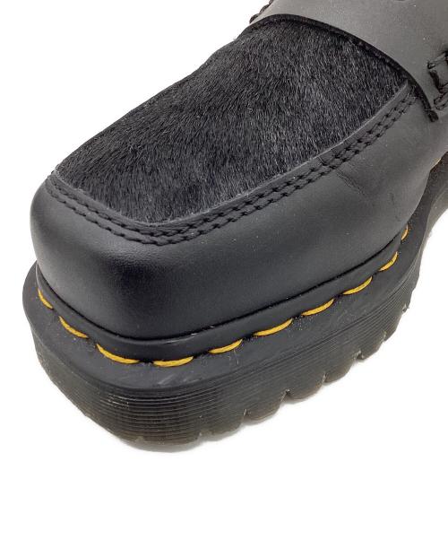 Dr.Martens（ドクターマーチン）Dr.Martens (ドクターマーチン) スクエアトゥペントンローファー ブラック サイズ:UK3/USL5の古着・服飾アイテム