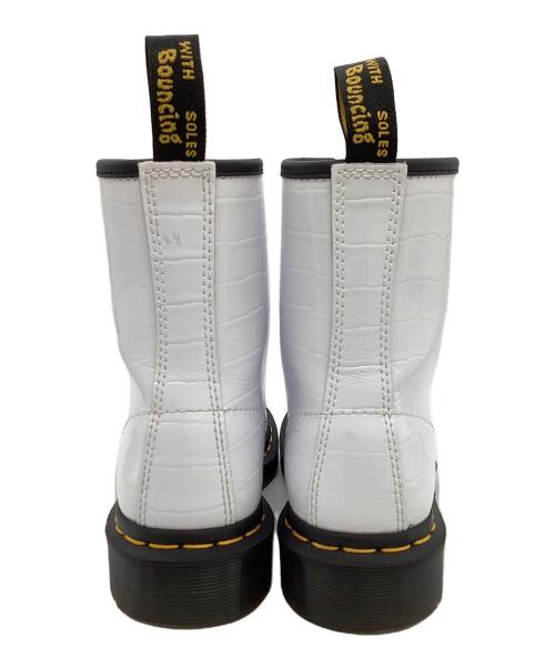 Dr.Martens（ドクターマーチン）Dr.Martens (ドクターマーチン) 8ホールブーツ ホワイト サイズ:UK3/USL5の古着・服飾アイテム