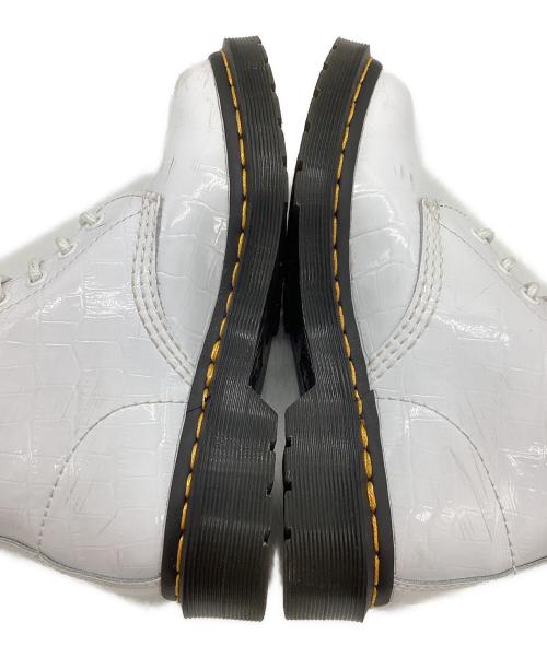 Dr.Martens（ドクターマーチン）Dr.Martens (ドクターマーチン) 8ホールブーツ ホワイト サイズ:UK3/USL5の古着・服飾アイテム