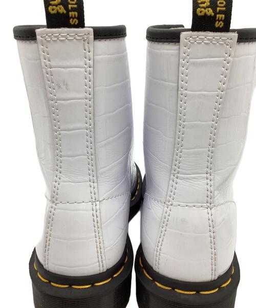 Dr.Martens（ドクターマーチン）Dr.Martens (ドクターマーチン) 8ホールブーツ ホワイト サイズ:UK3/USL5の古着・服飾アイテム