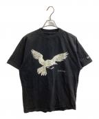 New Era×Yohji Yamamoto pour hommeニューエラ×ヨウジヤマモト プールオム）の古着「Tシャツ / HD-T98-083」｜ブラック