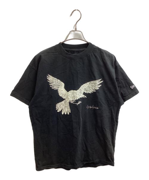 New Era（ニューエラ）New Era (ニューエラ) Yohji Yamamoto pour homme (ヨウジヤマモト プールオム) Tシャツ / HD-T98-083 ブラック サイズ:Mの古着・服飾アイテム