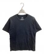 New Era×Yohji Yamamoto pour hommeニューエラ×ヨウジヤマモト プールオム）の古着「シグネチャーロゴアートワークTシャツ / HD-T99-083」｜ブラック