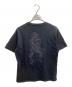 New Era (ニューエラ) Yohji Yamamoto pour homme (ヨウジヤマモト プールオム) シグネチャーロゴアートワークTシャツ / HD-T99-083 ブラック サイズ:M：6000円