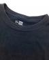 中古・古着 New Era (ニューエラ) Yohji Yamamoto pour homme (ヨウジヤマモト プールオム) シグネチャーロゴアートワークTシャツ / HD-T99-083 ブラック サイズ:M：6000円