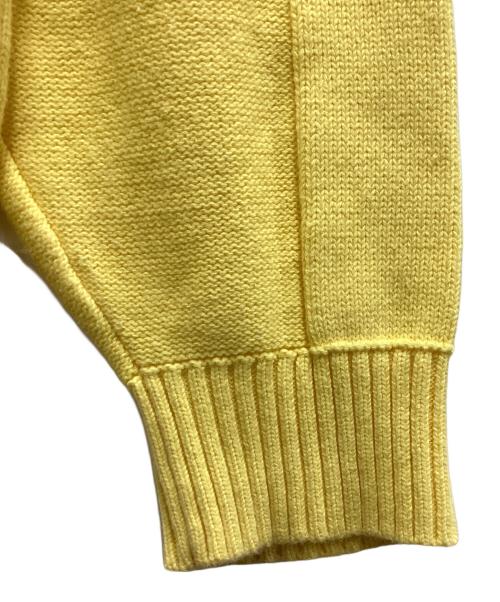 SUPREME（シュプリーム）Supreme (シュプリーム) Tonal Checkerboard Small Box Sweater / 21SS イエロー サイズ:Mの古着・服飾アイテム