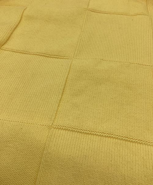 SUPREME（シュプリーム）Supreme (シュプリーム) Tonal Checkerboard Small Box Sweater / 21SS イエロー サイズ:Mの古着・服飾アイテム