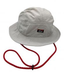 NANGA（ナンガ）の古着「NYLON TUSSER SUNSHADE HAT / NA2221-3B501」｜アイボリー