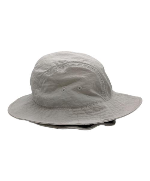NANGA（ナンガ）NANGA (ナンガ) NYLON TUSSER SUNSHADE HAT / NA2221-3B501 アイボリーの古着・服飾アイテム