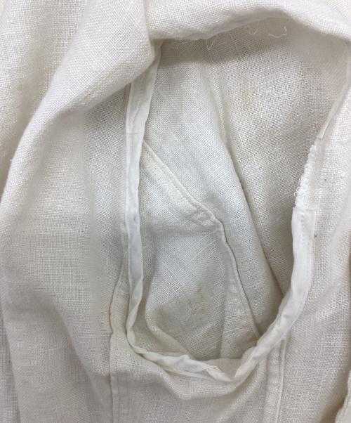 RALPH LAUREN COUNTRY（ラルフローレンカントリー）RALPH LAUREN COUNTRY (ラルフローレンカントリー) リネンダブルジャケット アイボリー サイズ:9の古着・服飾アイテム