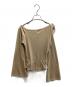 ANDMARY (アンドマリー) Ruth velour tops / AM1552 ベージュ サイズ:FREE：5000円
