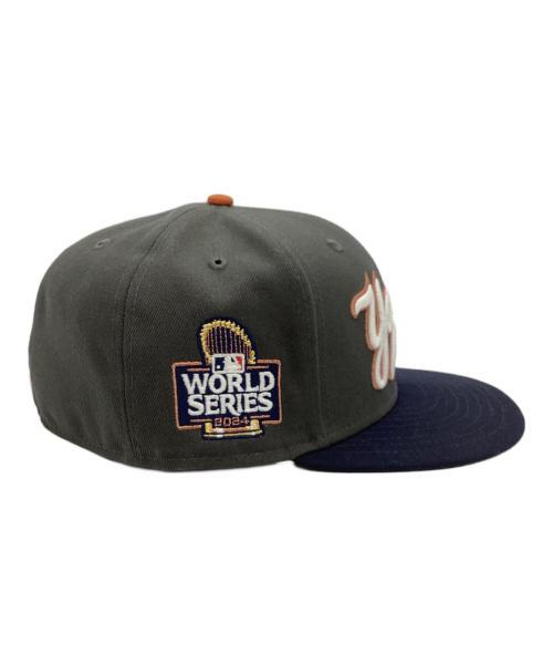 New Era（ニューエラ）New Era (ニューエラ) HOME GAME (ホームゲーム) 別注NEW YORK YANKEES CO 1949 WS 59FIFTY グレー×ネイビー サイズ:7 3/4の古着・服飾アイテム