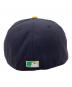 中古・古着 New Era (ニューエラ) HOME GAME (ホームゲーム) 別注Oakland Athletics - 59Fifty Rickey Henderson ネイビー×グリーン サイズ:7 3/4：5000円