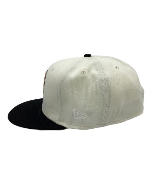 New Era（ニューエラ）New Era (ニューエラ) 59FIFTY キャップ アイボリー サイズ:7 3/4の古着・服飾アイテム