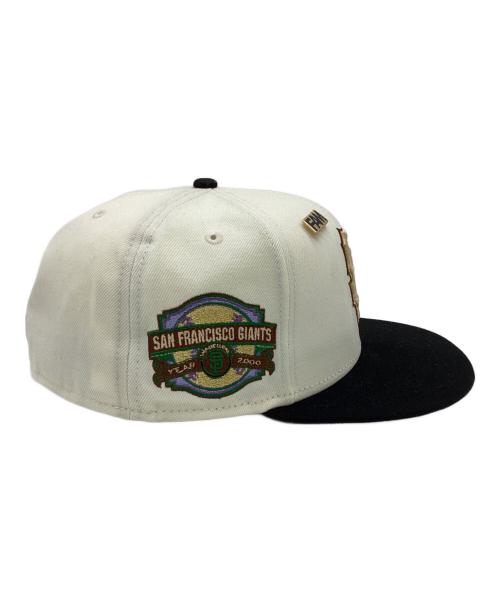 New Era（ニューエラ）New Era (ニューエラ) 59FIFTY キャップ アイボリー サイズ:7 3/4の古着・服飾アイテム