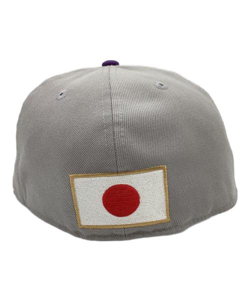 New Era（ニューエラ）New Era (ニューエラ) Toronto Blue Jays- 59FIFTY CO1991 ASG グレー×パープル サイズ:7 3/4の古着・服飾アイテム