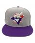 New Era (ニューエラ) Toronto Blue Jays- 59FIFTY CO1991 ASG グレー×パープル サイズ:7 3/4：5000円