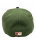 中古・古着 New Era (ニューエラ) 59FIFTY BOSTON RED SOX グリーン×ネイビー サイズ:7 3/4：5000円