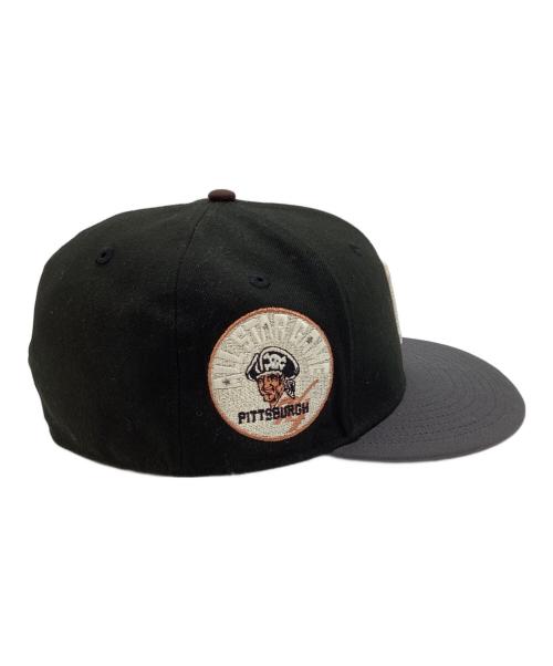 New Era（ニューエラ）New Era (ニューエラ) PIttsburgh Pirates-59FIFTY ブラック×グレー サイズ:7 3/4の古着・服飾アイテム
