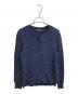 A.P.C.（アーペーセー）の古着「ヘンリーネックラメニット / 1110321」｜ネイビー