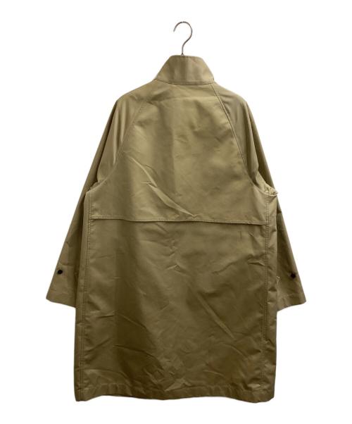Gymphlex（ジムフレックス）Gymphlex (ジムフレックス) T/C GABARDINE SWING COAT　/　J-1327 SYR ベージュ サイズ:Mの古着・服飾アイテム