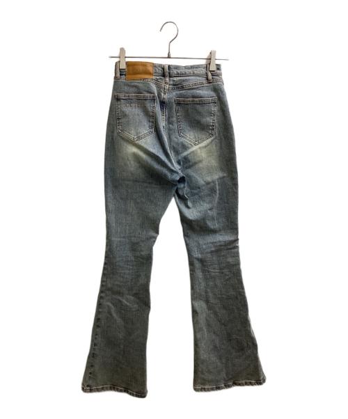 ANDMARY（アンドマリー）ANDMARY (アンドマリー) Mary logo flare denim / マリーロゴフレアデニム / AM1663 インディゴ サイズ:Mの古着・服飾アイテム