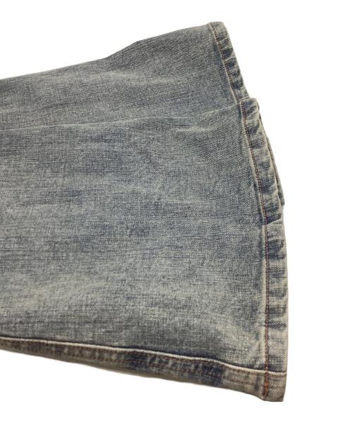 ANDMARY（アンドマリー）ANDMARY (アンドマリー) Mary logo flare denim / マリーロゴフレアデニム / AM1663 インディゴ サイズ:Mの古着・服飾アイテム