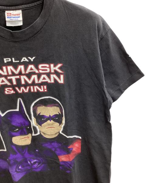 Hanes（ヘインズ）Hanes (ヘインズ) 90s 両面プリントムービーTシャツ ブラック サイズ:Ｍの古着・服飾アイテム