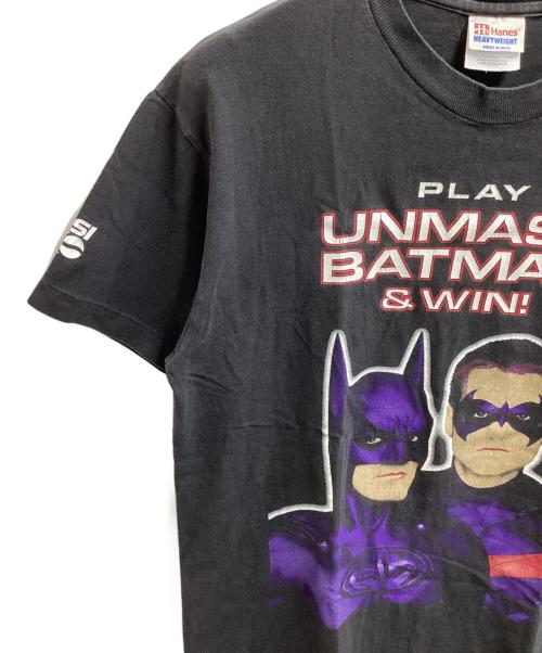 Hanes（ヘインズ）Hanes (ヘインズ) 90s 両面プリントムービーTシャツ ブラック サイズ:Ｍの古着・服飾アイテム