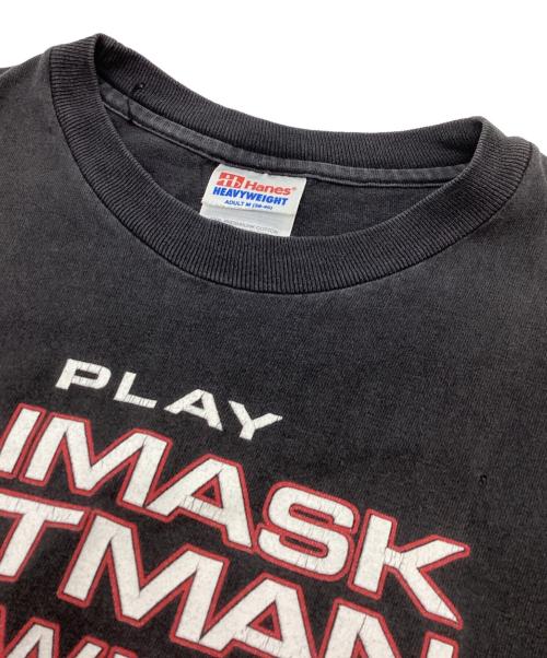 Hanes（ヘインズ）Hanes (ヘインズ) 90s 両面プリントムービーTシャツ ブラック サイズ:Ｍの古着・服飾アイテム
