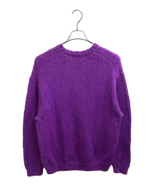 SUPREME（シュプリーム）Supreme (シュプリーム) 24SS Boucle Small Box Logo Sweater パープル サイズ:Mの古着・服飾アイテム